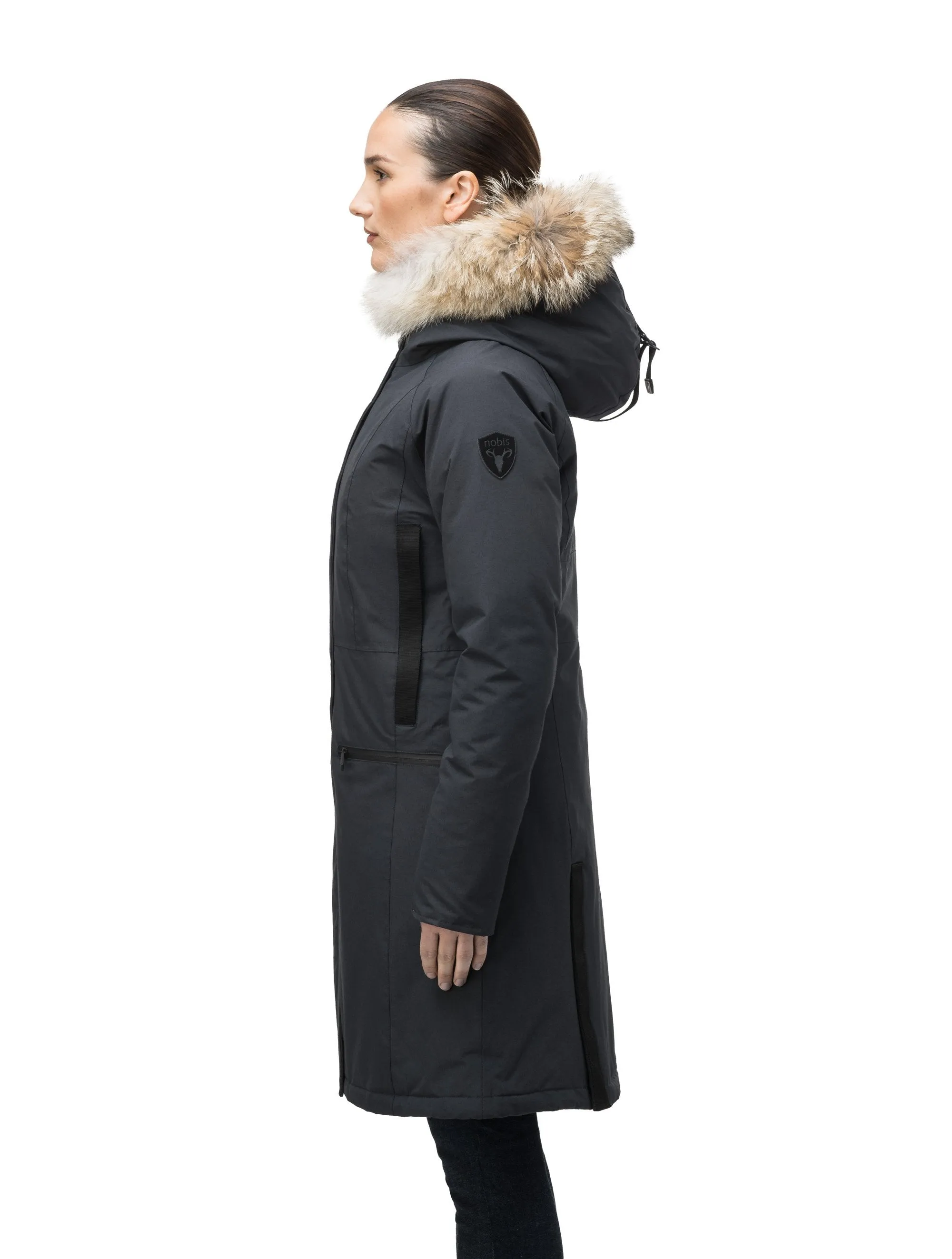 Alissa Women's Midi Fitted Parka