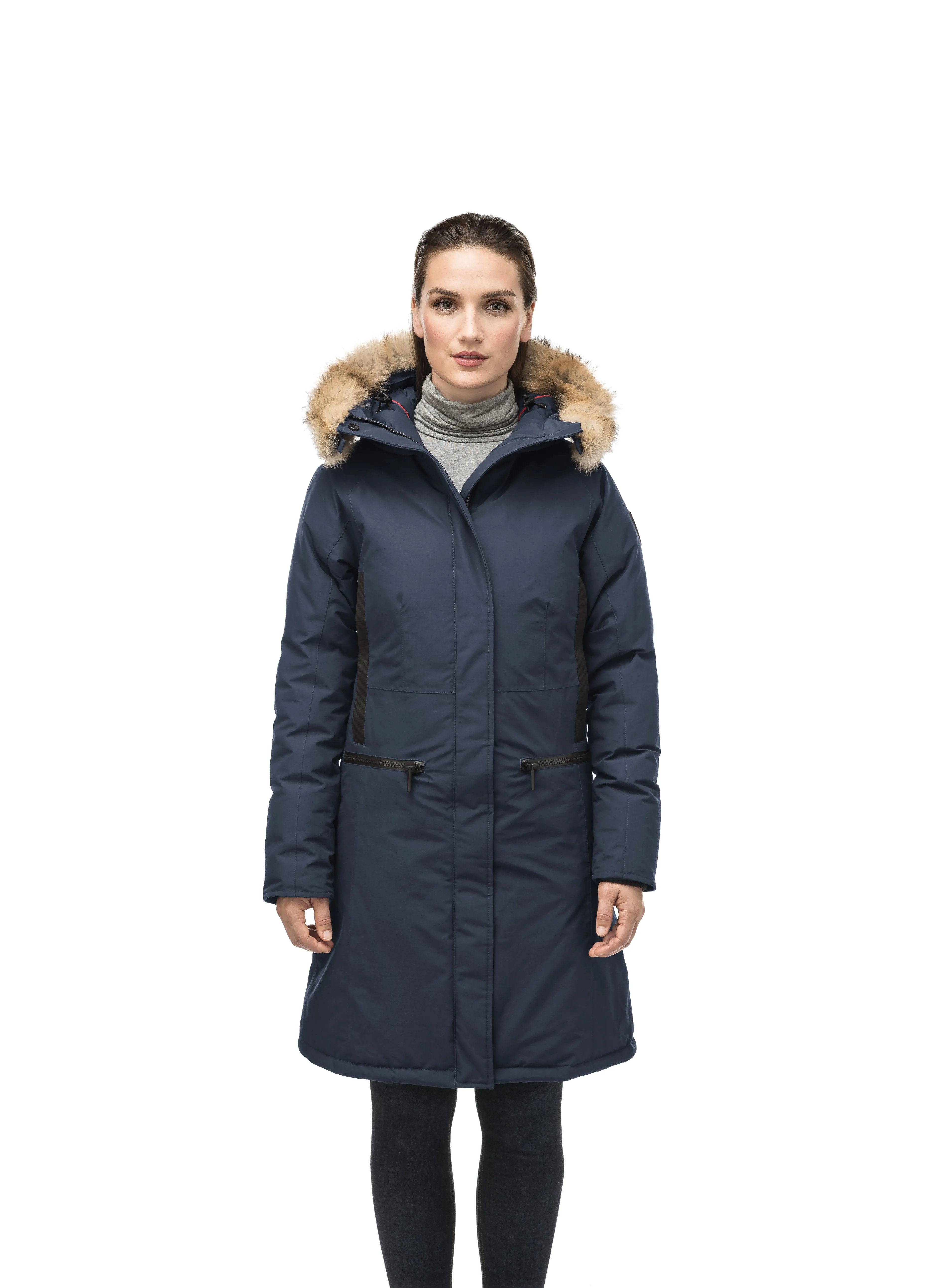 Alissa Women's Midi Fitted Parka