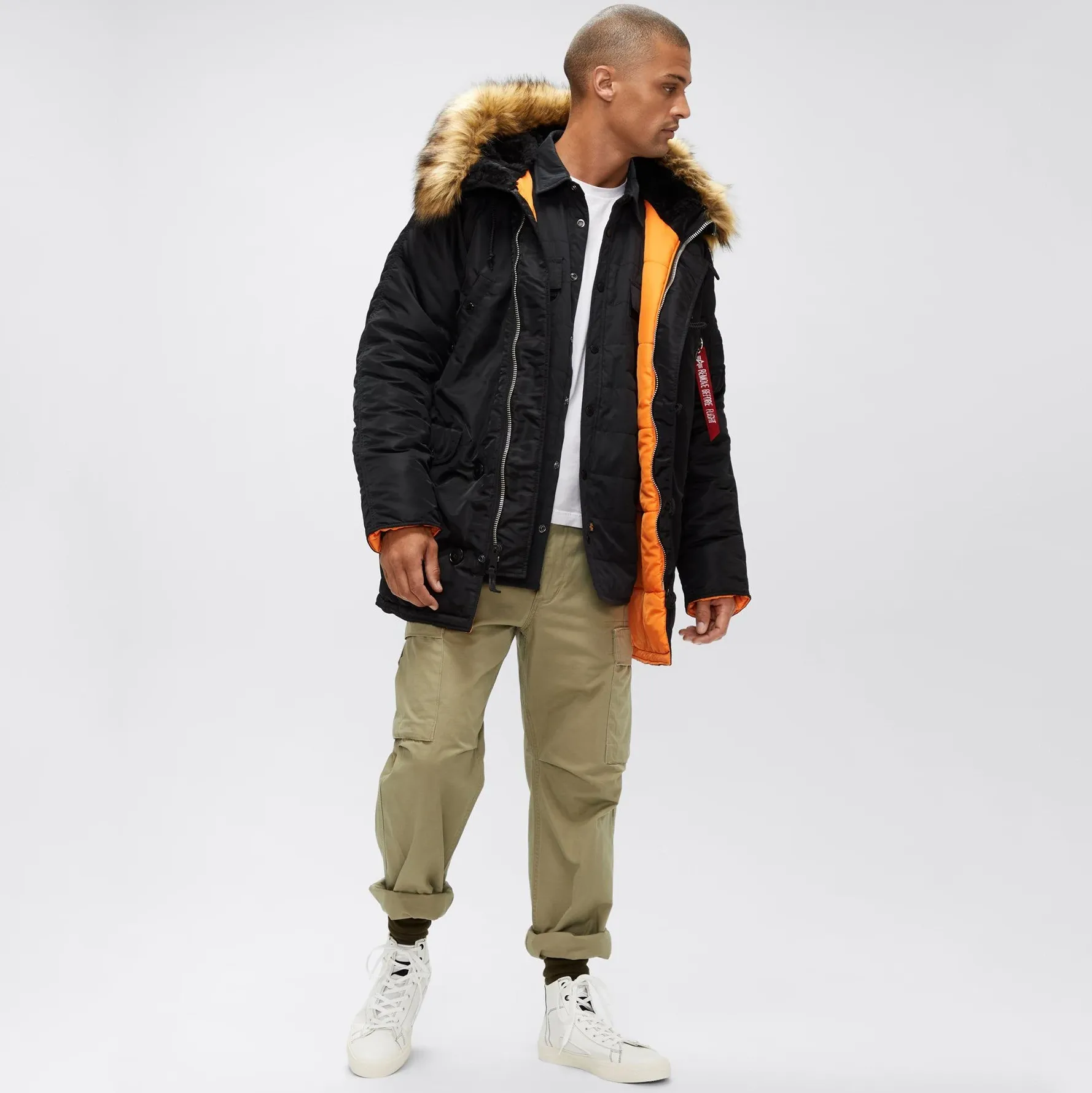 ALPHA SLIM FIT N-3B PARKA