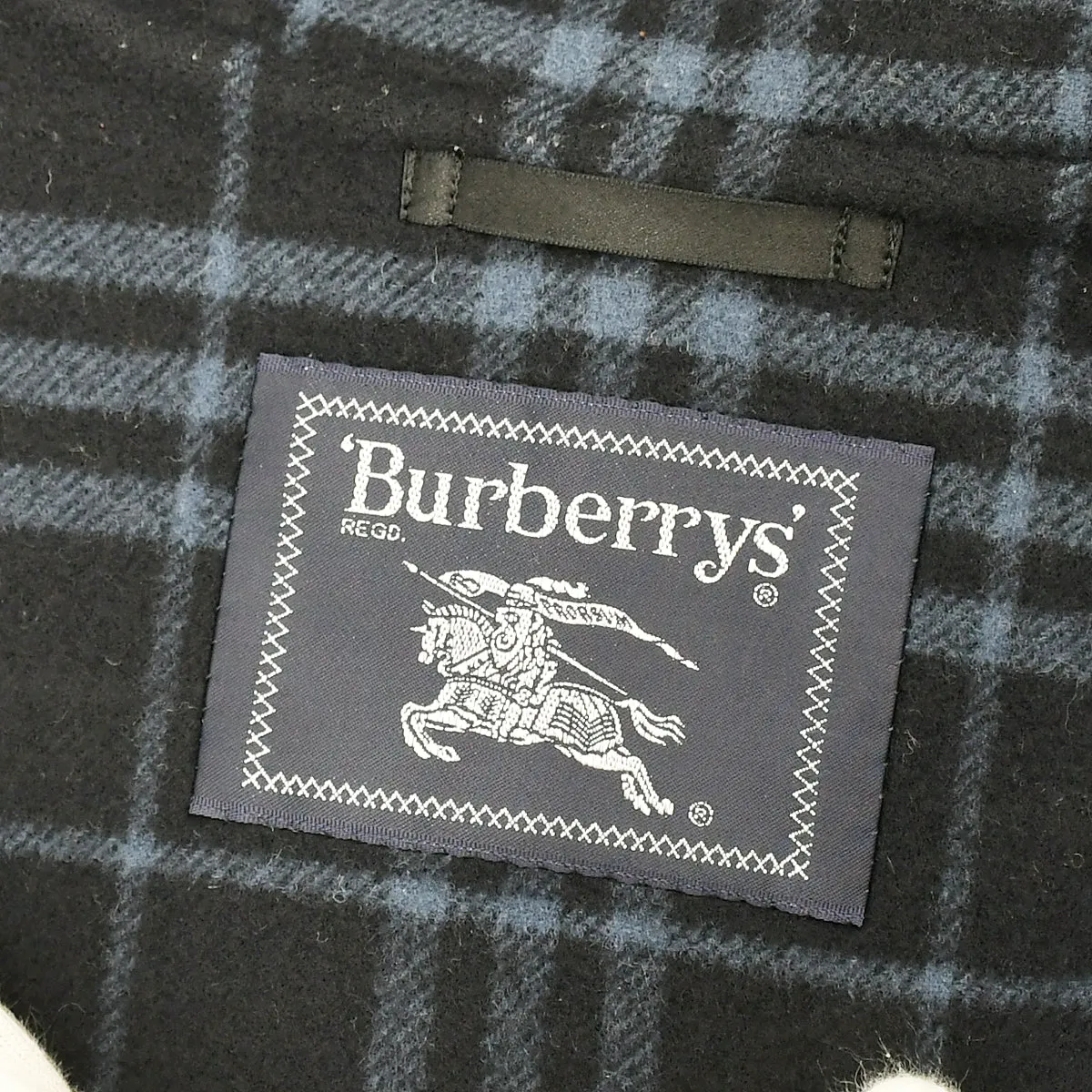 BURBERRYs Hooded Duffle Coat Dark Navy #9AR 171705