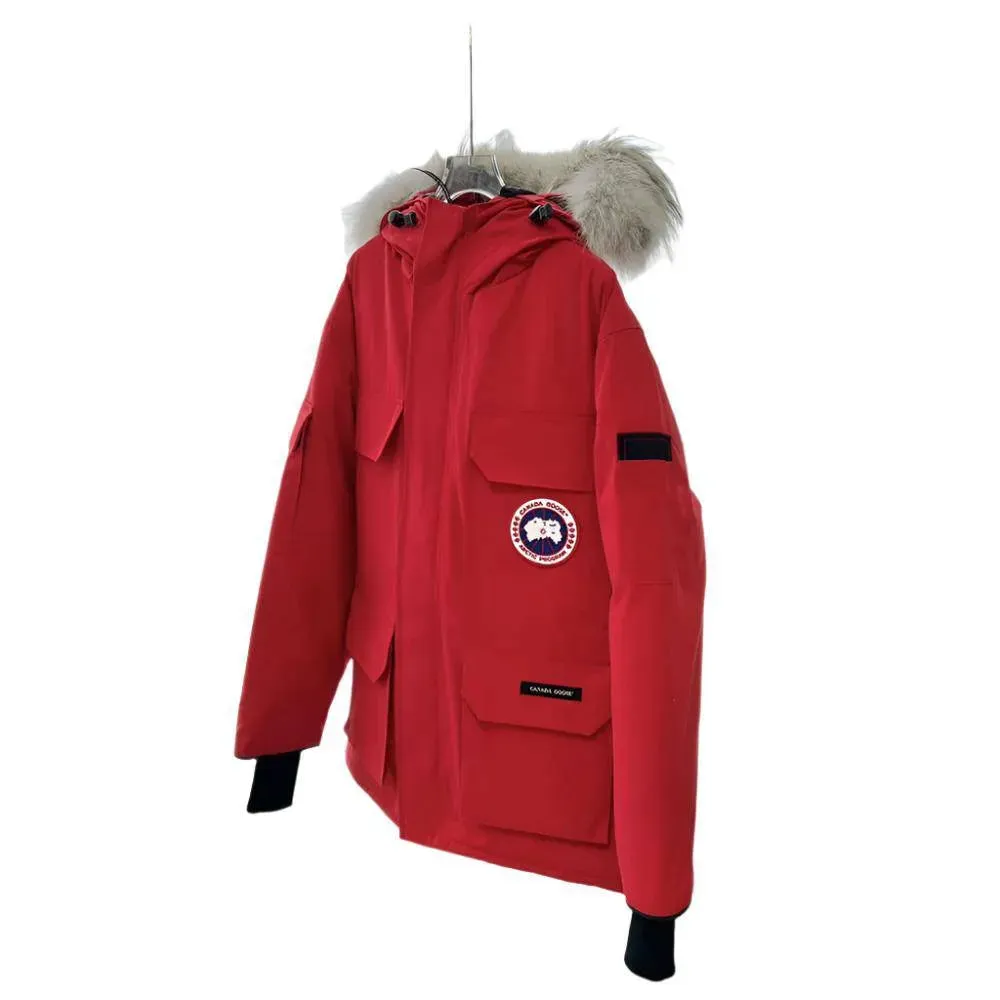 Canada Goose 003 Red Expedition Down Jacket