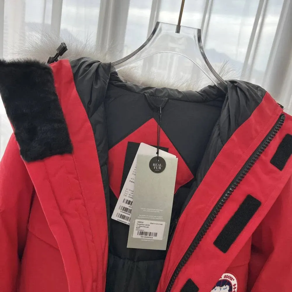 Canada Goose 003 Red Expedition Down Jacket