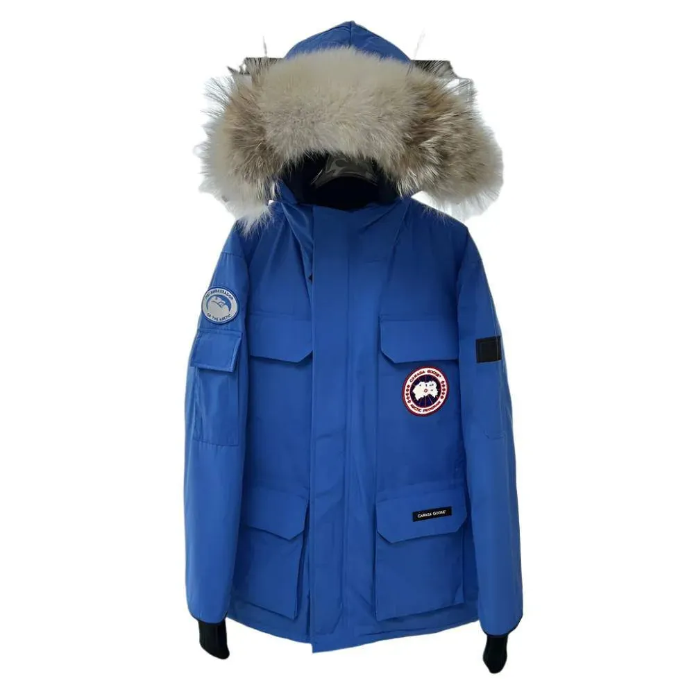 Canada Goose Dark Blue Expedition Down Jacket