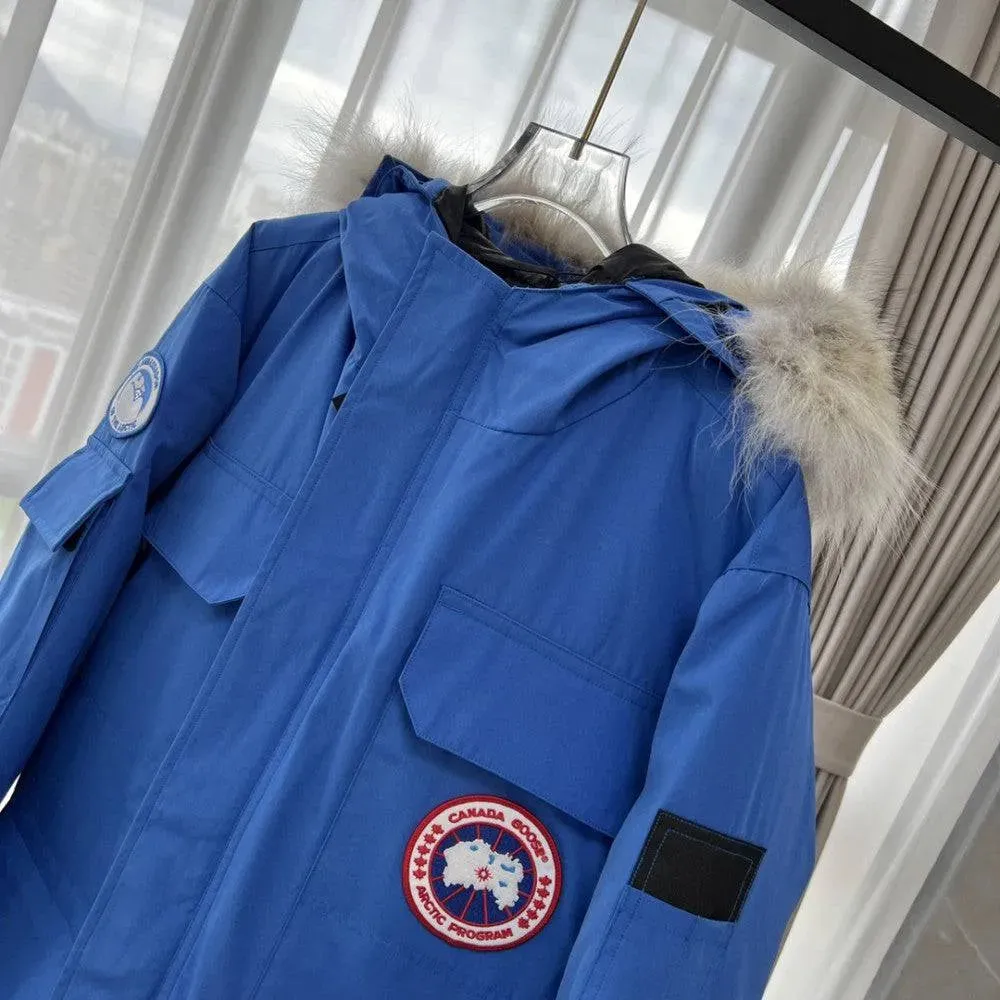 Canada Goose Dark Blue Expedition Down Jacket