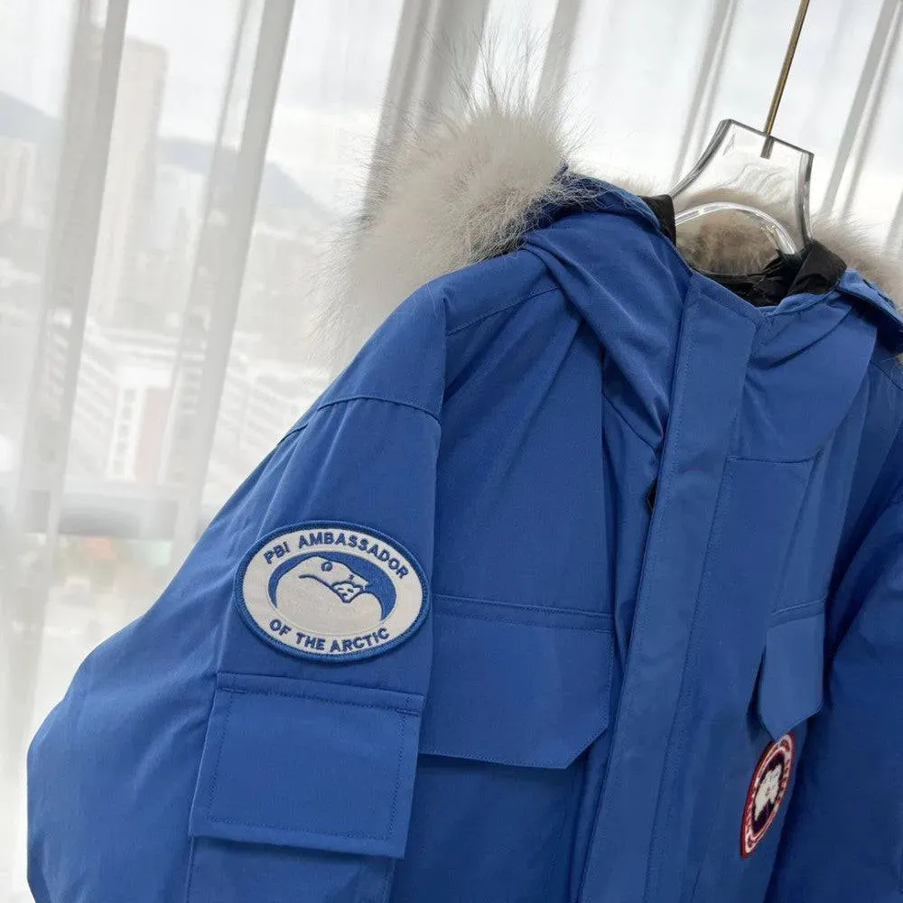 Canada Goose Dark Blue Expedition Down Jacket