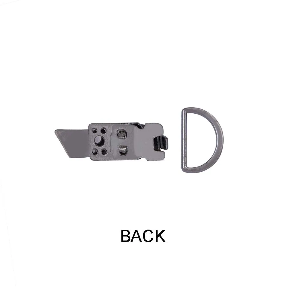 Classic Openable Clip Lock with D Ring for Coats/Blazers/Jackets