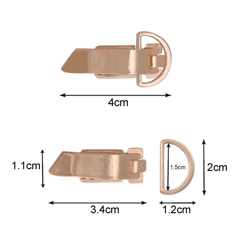 Classic Openable Clip Lock with D Ring for Coats/Blazers/Jackets