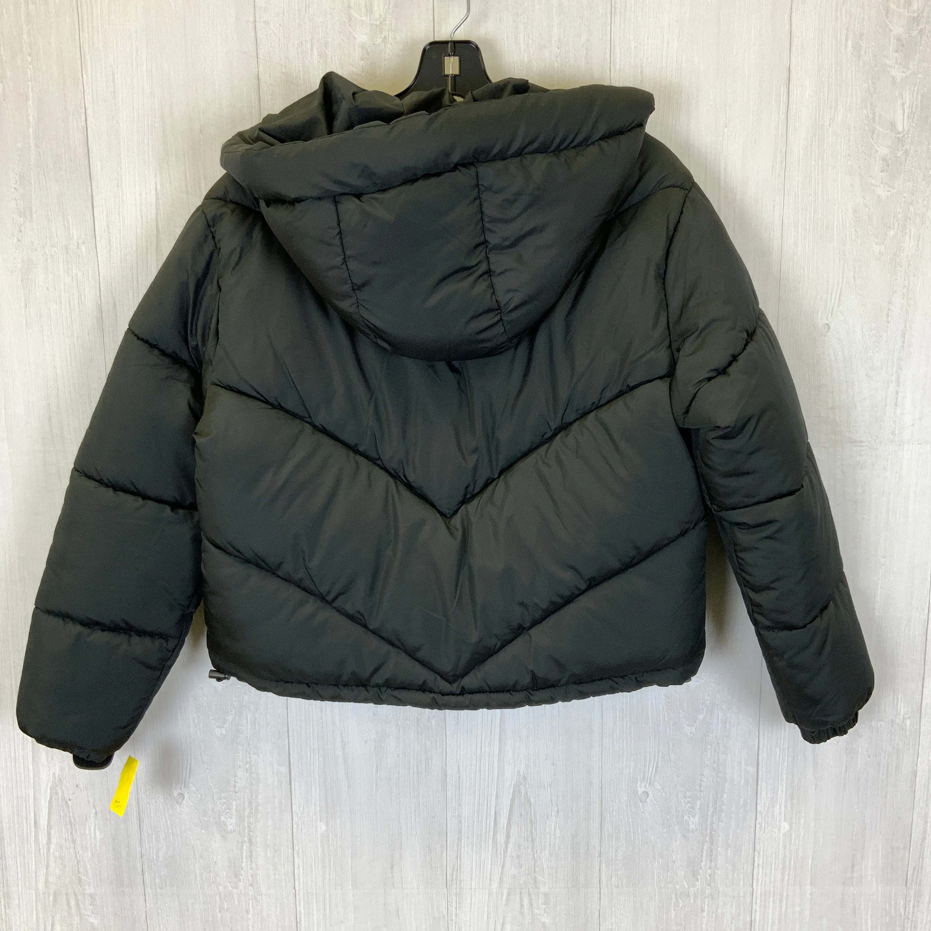 Coat Puffer & Quilted By Sebby In Black, Size: S