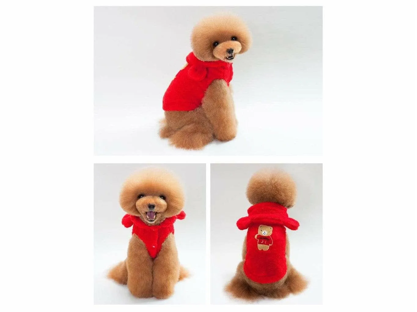 dog clothes Red M KLN-1726