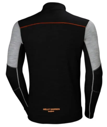 Helly Hansen Hh Lifa Merino Wool Half Zip Base Layer thermal top 75107