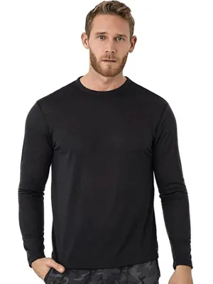 Merino Wool Thermal Long Sleeves Top for Men - SF1808