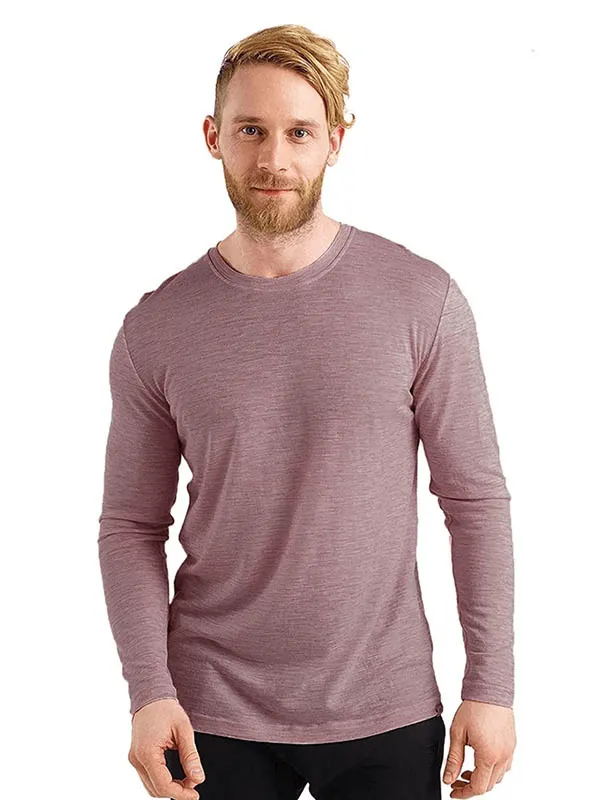 Merino Wool Thermal Long Sleeves Top for Men - SF1808