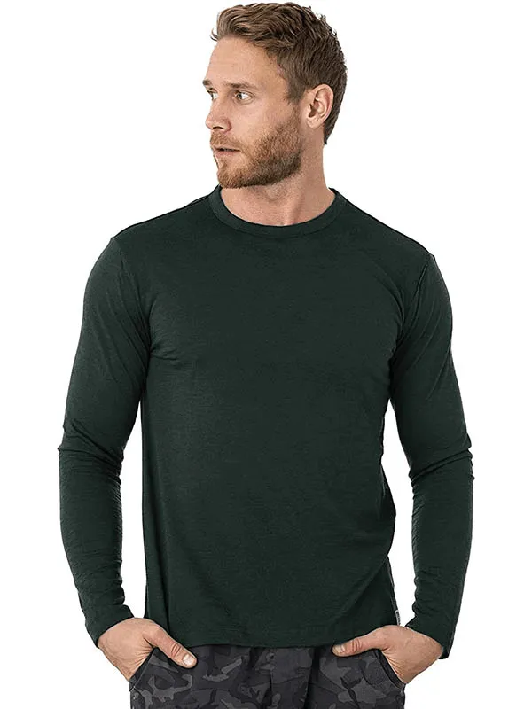 Merino Wool Thermal Long Sleeves Top for Men - SF1808