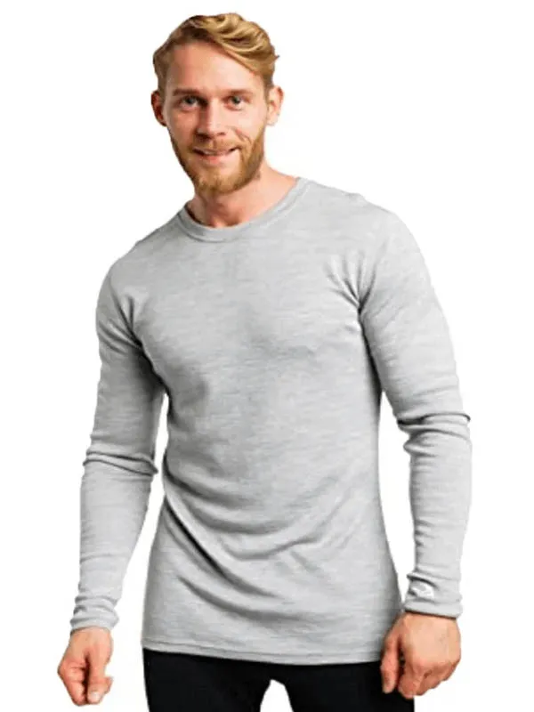 Merino Wool Thermal Long Sleeves Top for Men - SF1808