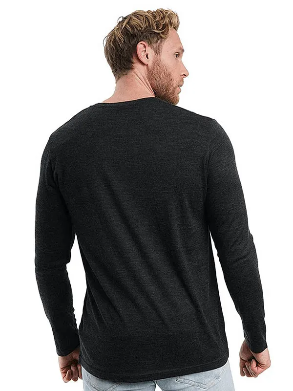 Merino Wool Thermal Long Sleeves Top for Men - SF1808