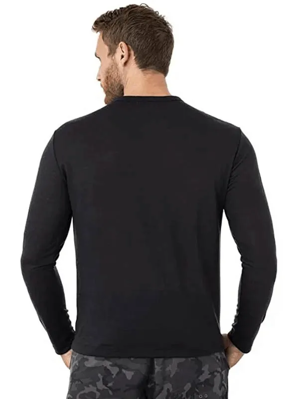 Merino Wool Thermal Long Sleeves Top for Men - SF1808