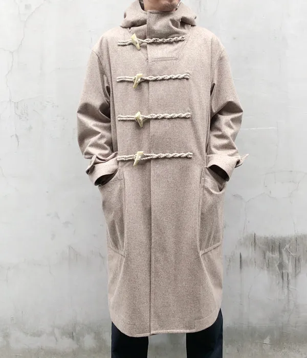 POLYPLOID/DUFFLE COAT C  (WHITE MELANGE)