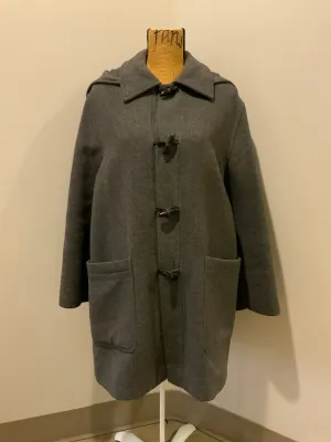 Vintage Italian Grey Wool / Cashmere Duffle Coat, SOLD