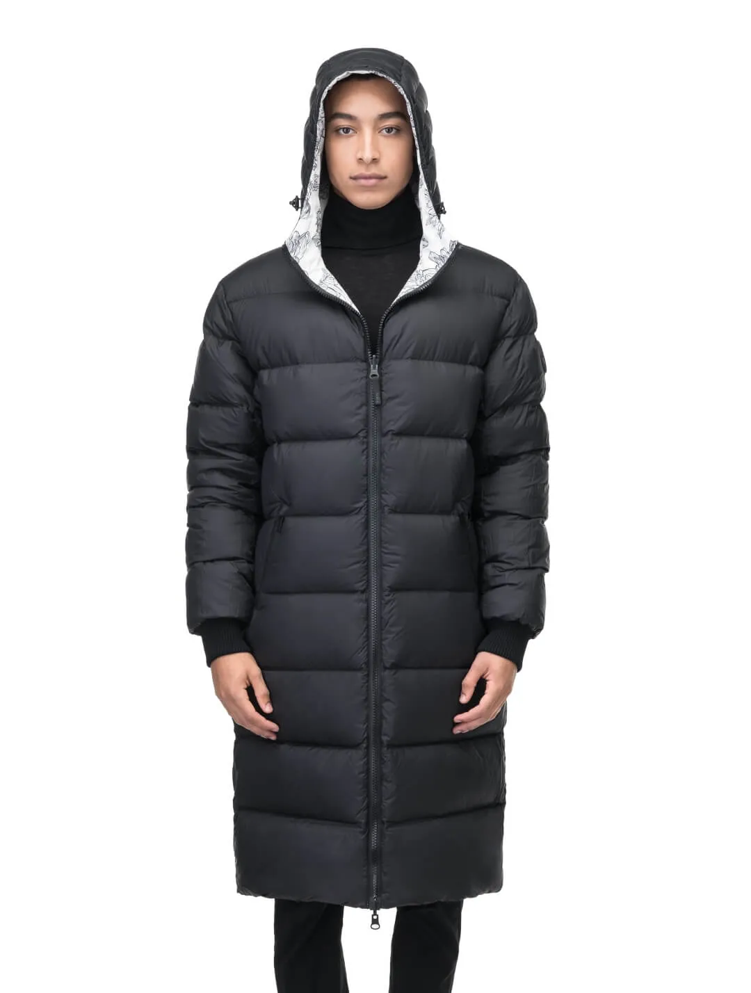 Wayland Men's Long Reversible Puffer