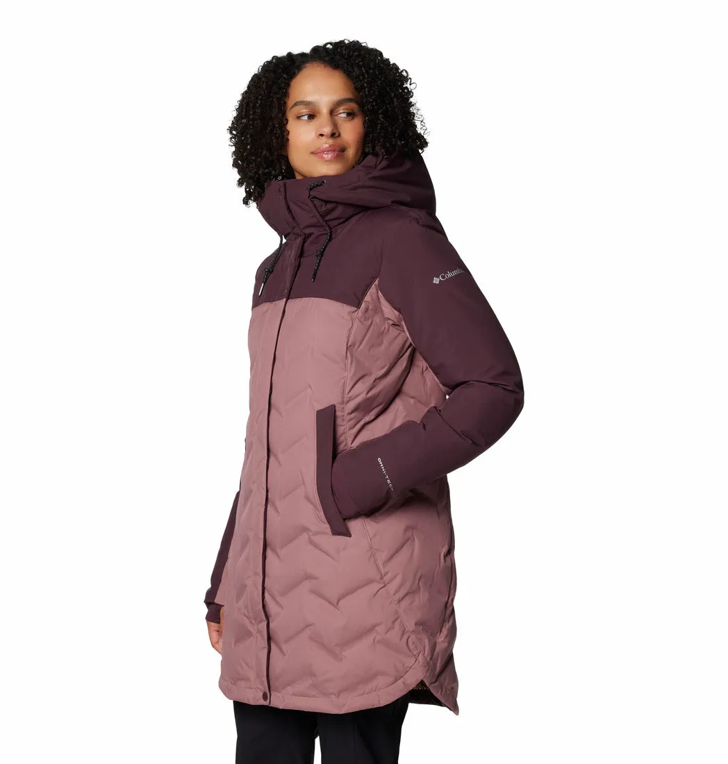 WOMEN'S MOUNTAIN CROO III MID DOWN JACKET - FIG, MOONVISTA