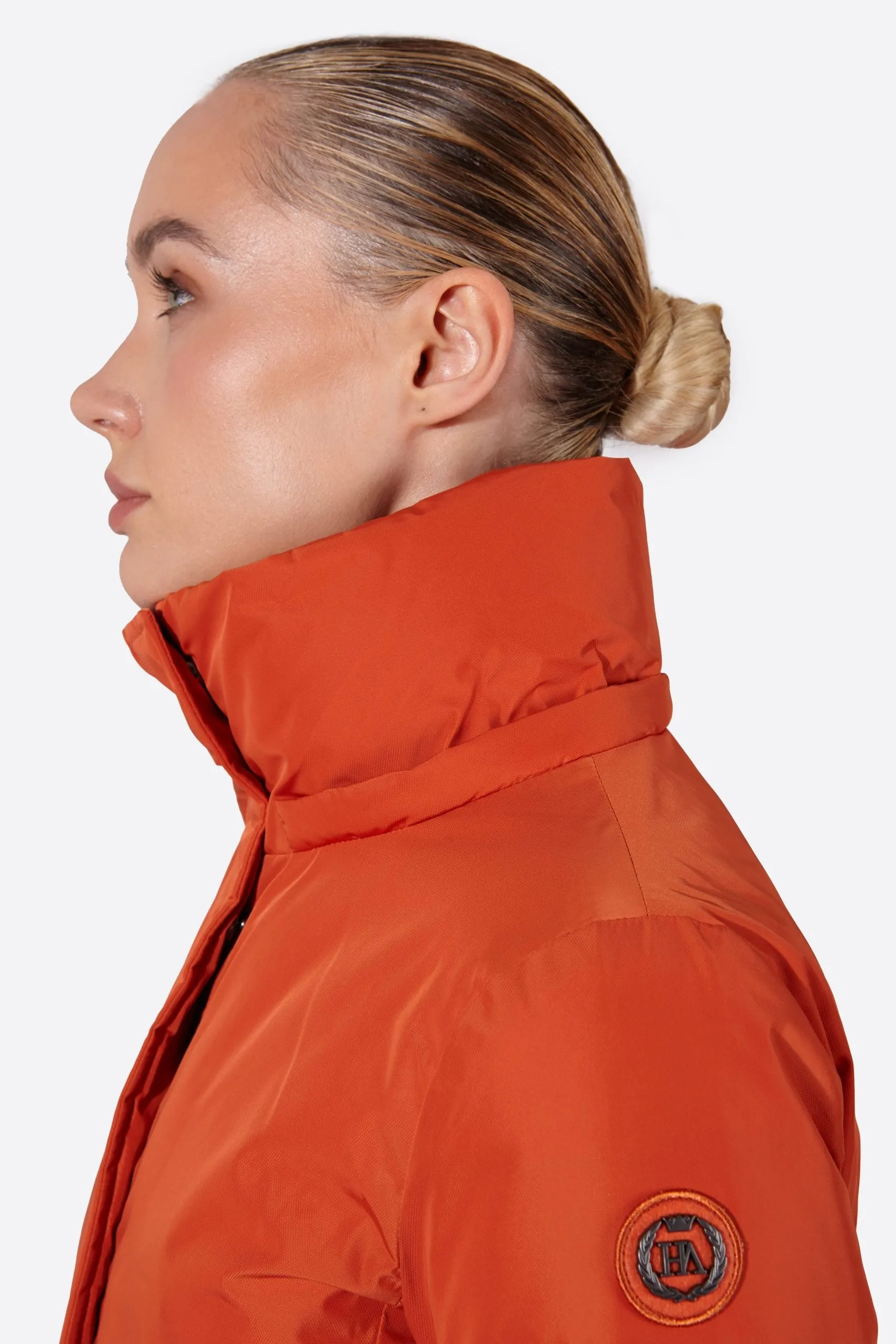 Women's parka SNOWFALL NARANJA